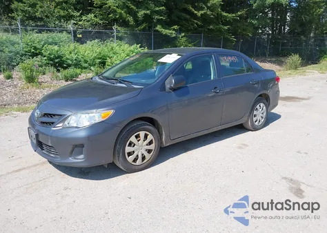 2011 Toyota Corolla z USA, uszkodzony, nr VIN 2T1BU4EE6BC649173
